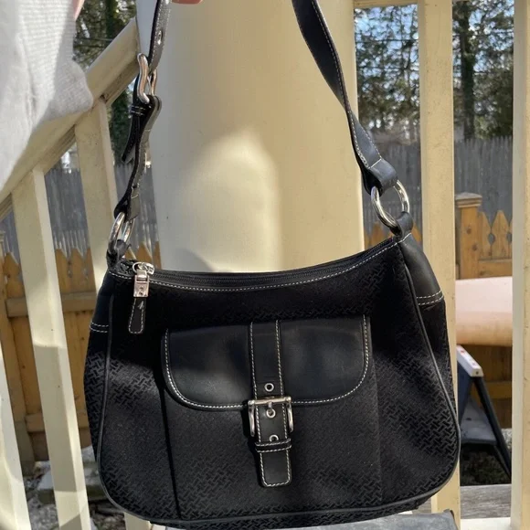 Talbots Black Purse Shoulder bag - Picture 3 of 6